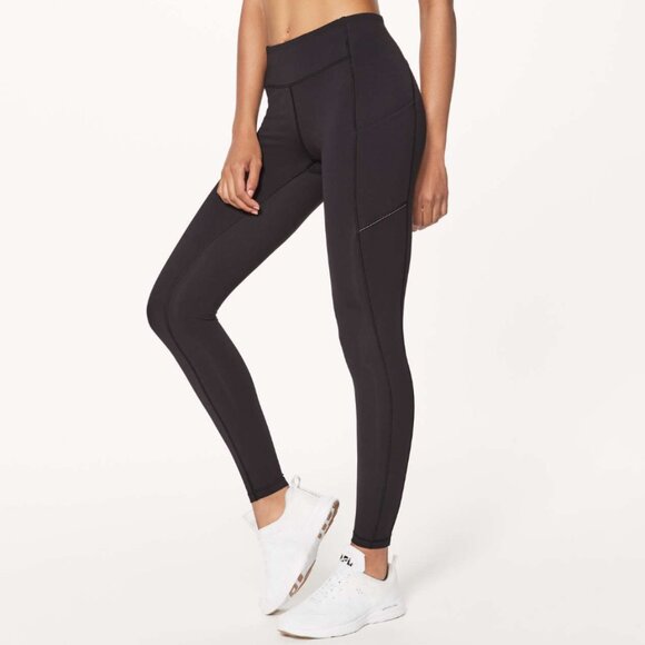 Lululemon Speed Up Tight Full-On Luxtreme 28" Black Size 6 - Picture 1 of 4